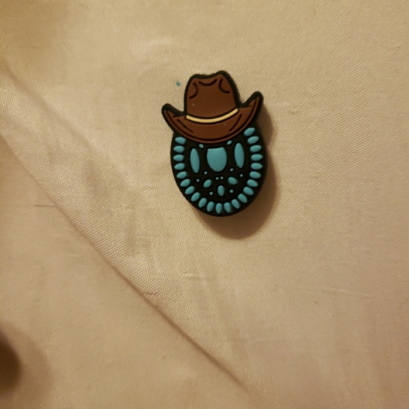 Set Of 9 Western/Cow Print Theme Focal Beads - Picture 8 of 10